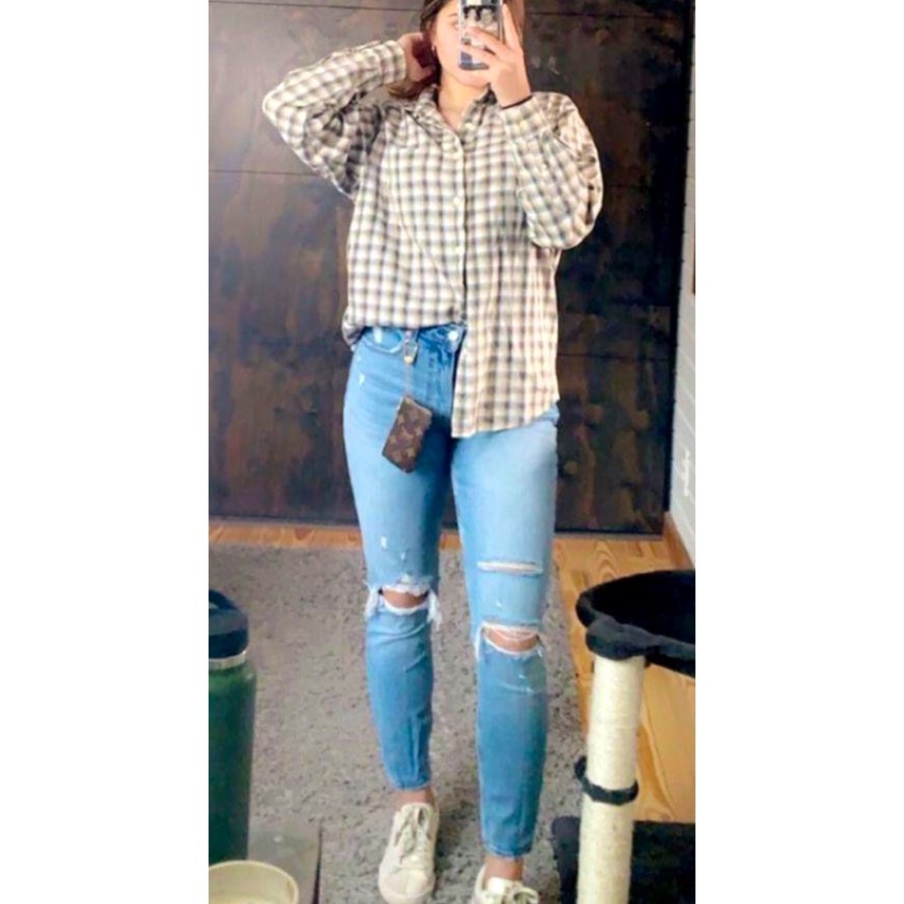 Abercrombie & Fitch Curve Love High Rise Skinny